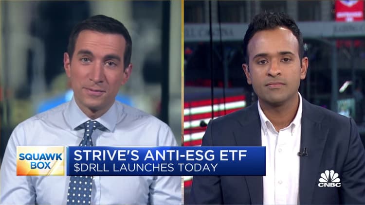 Strive founder Vivek Ramaswamy on new anti-ESG fund, 'anti-woke' investing