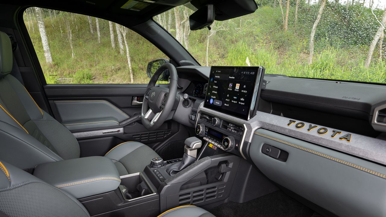 Available tech features include a big 14-inch touchscreen.